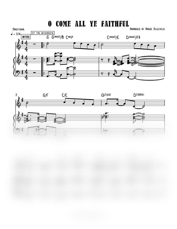 O COME ALL YE FAITHFUL